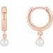 Pearl Hoop Earrings
