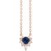 Accented Necklace or Center