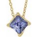 Solitaire Necklace or Slide Pendant
