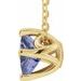 Solitaire Necklace or Slide Pendant