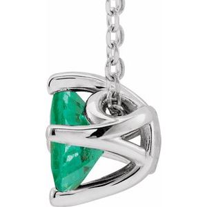Solitaire Necklace or Slide Pendant