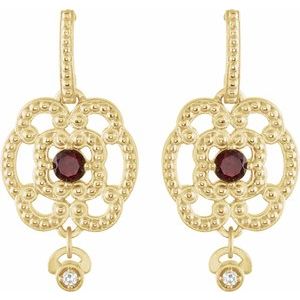 Granulated Earrings