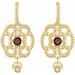 Granulated Earrings