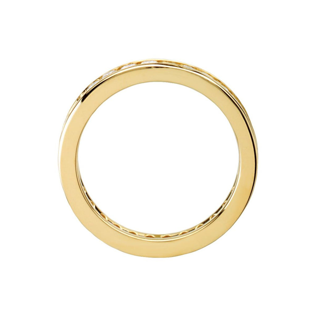 Channel-Set Eternity Band