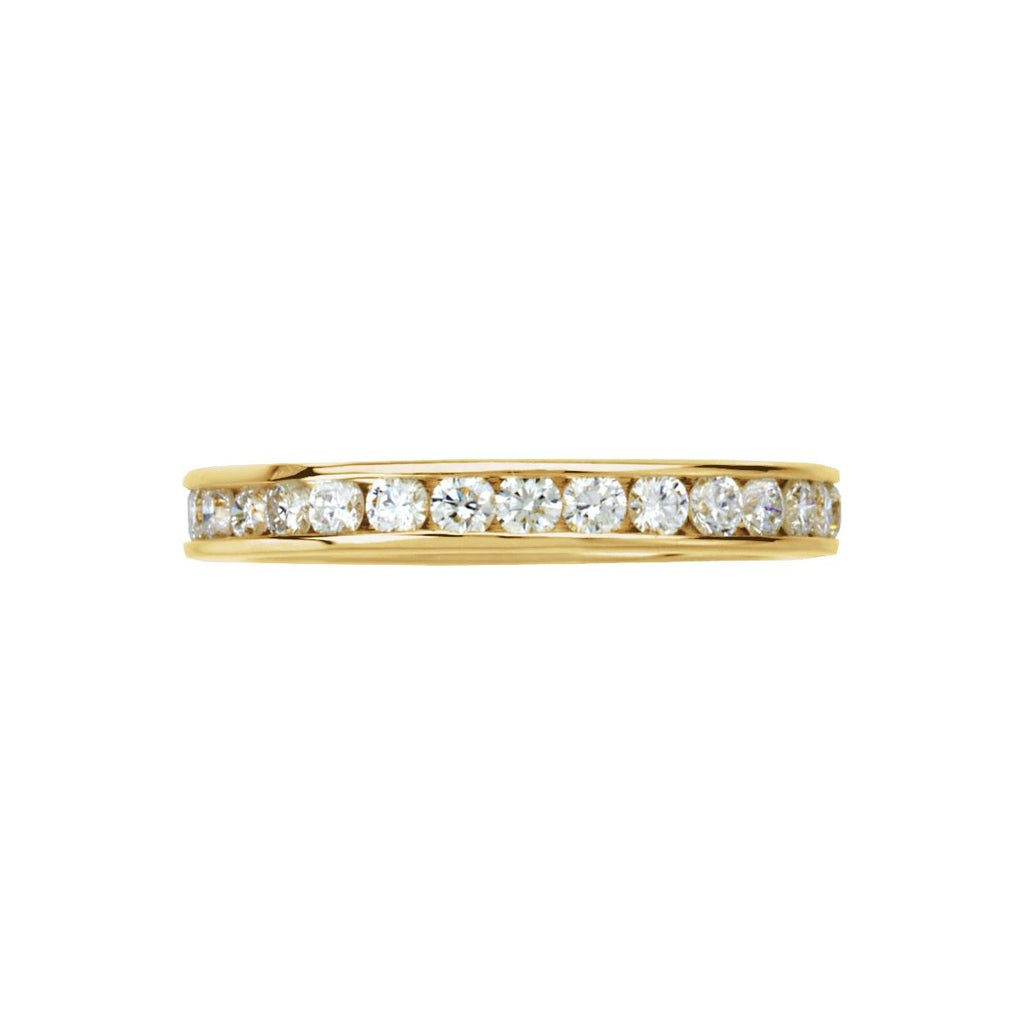 Channel-Set Eternity Band