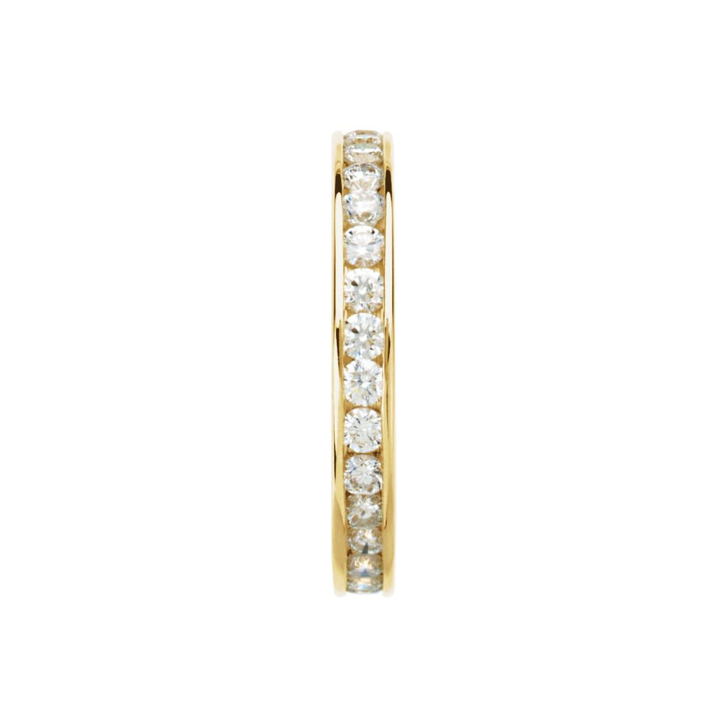 Channel-Set Eternity Band