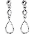 Pear Dangle Earrings