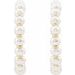 Pearl Hoop Earrings