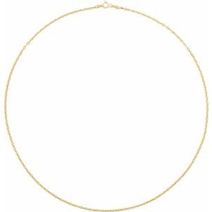 1.8 mm Hollow Diamond-Cut Anchor Chain