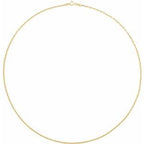 1.8 mm Hollow Diamond-Cut Anchor Chain