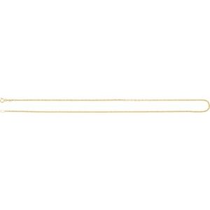 1.8 mm Hollow Diamond-Cut Anchor Chain