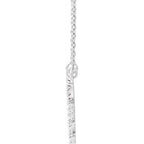Petite Heart Key Necklace