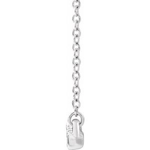 Accented Bar Necklace