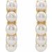 Pearl Huggie Earrings
