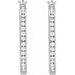 Accented Hoop Earrings