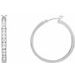 Accented Hoop Earrings