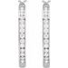 Accented Hoop Earrings