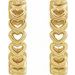 Heart Hoop Earrings
