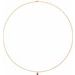 Bezel-Set Solitaire Necklace