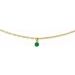 Bezel-Set Solitaire Necklace