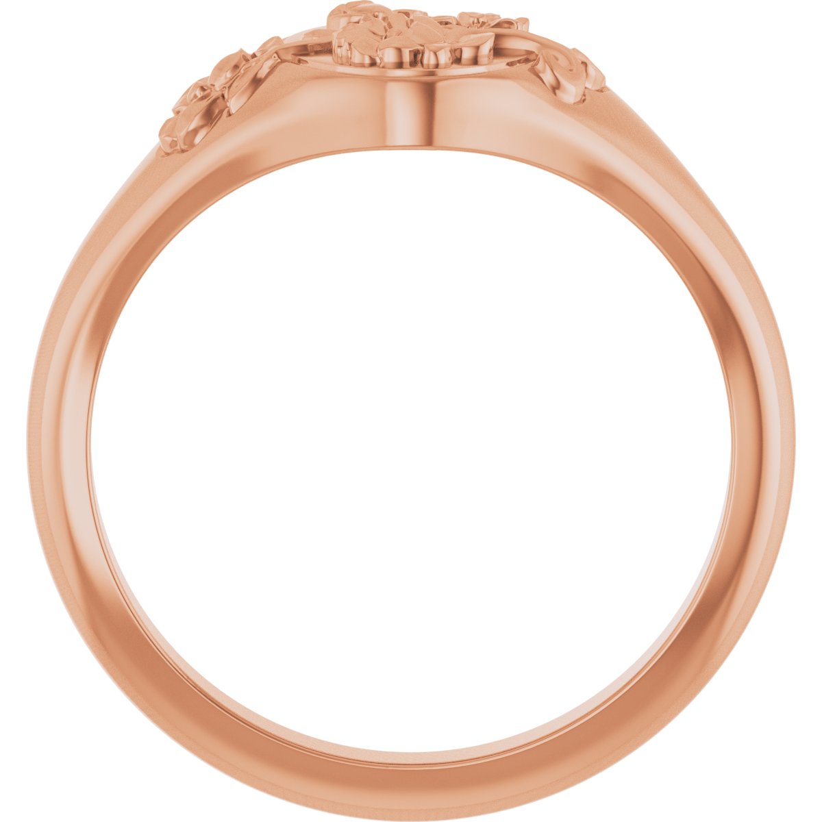 Floral Signet Ring