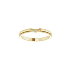 Accented Engagement Ring or Band