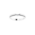 Accented Engagement Ring or Band