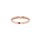 Accented Engagement Ring or Band