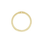 Accented Engagement Ring or Band