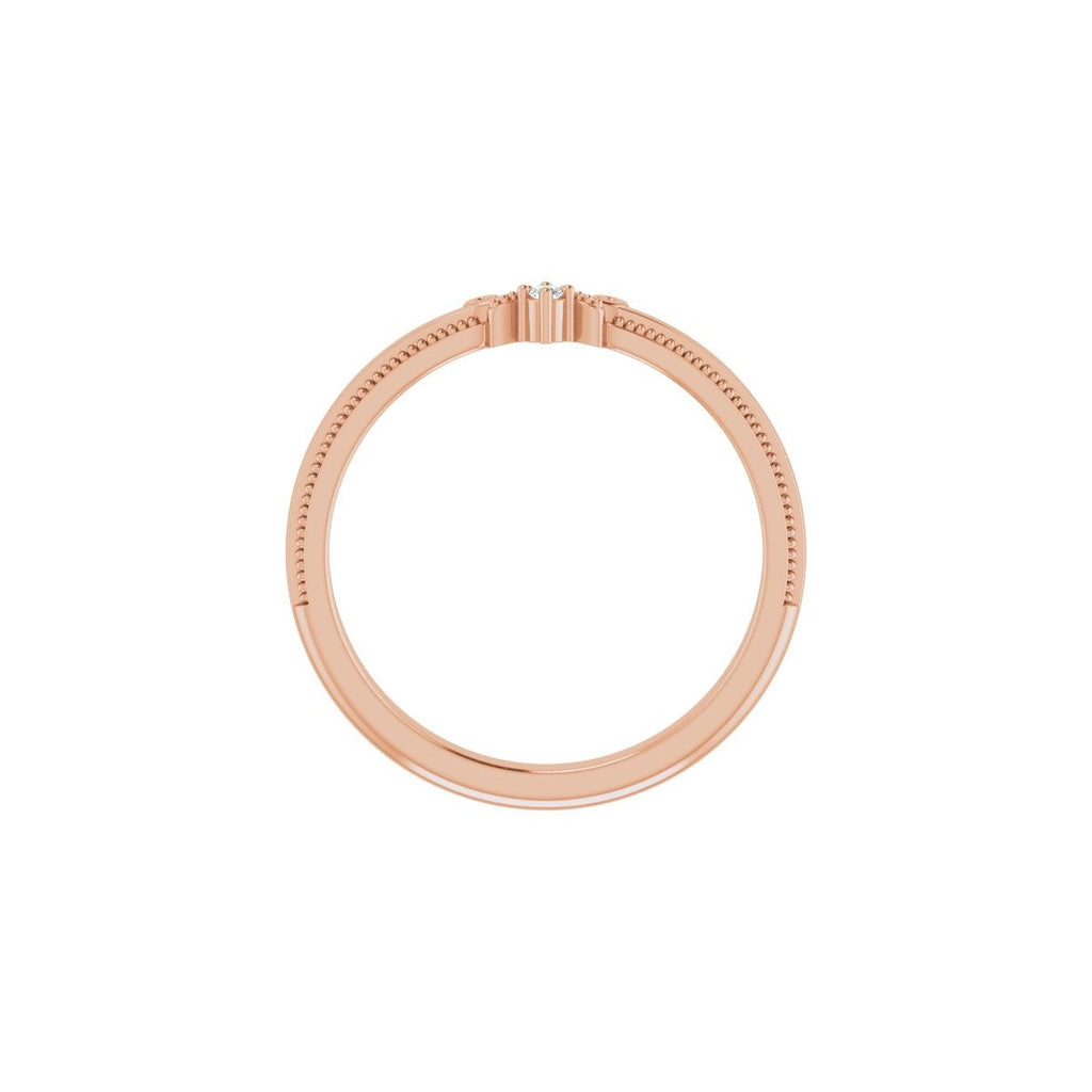Accented Engagement Ring or Band