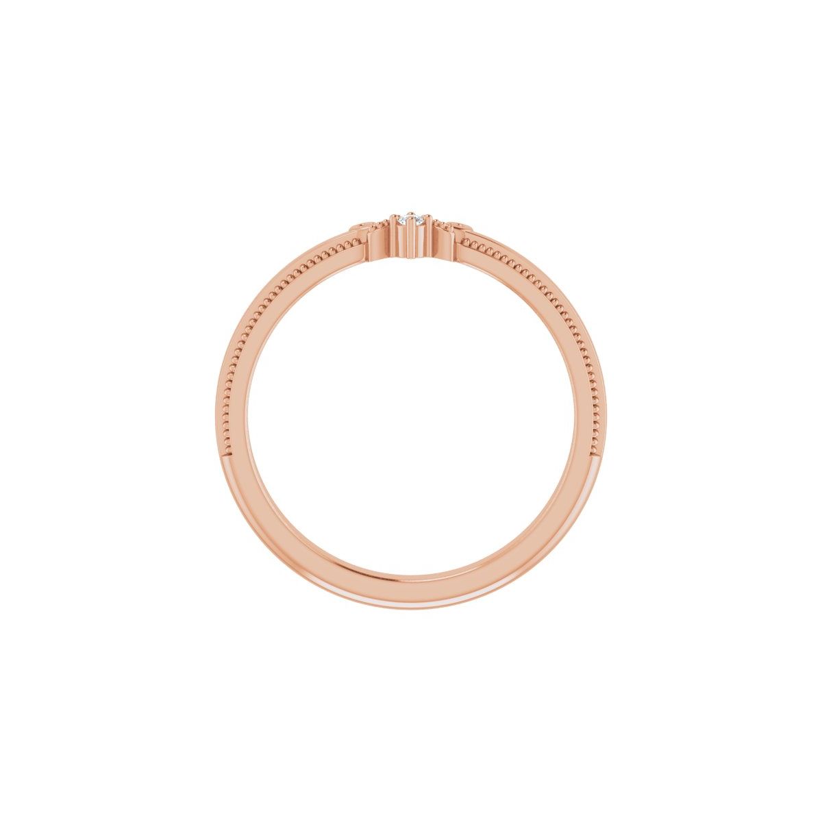 Accented Engagement Ring or Band