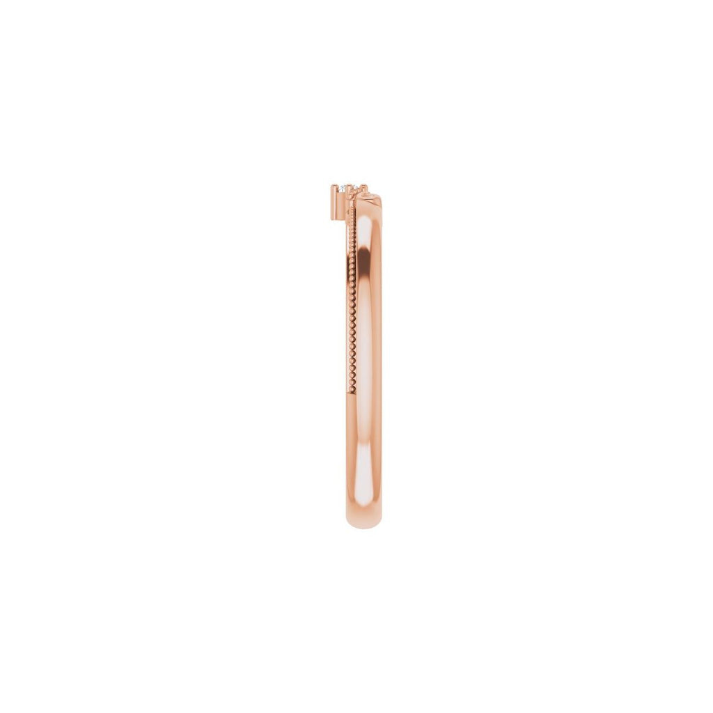 Accented Engagement Ring or Band