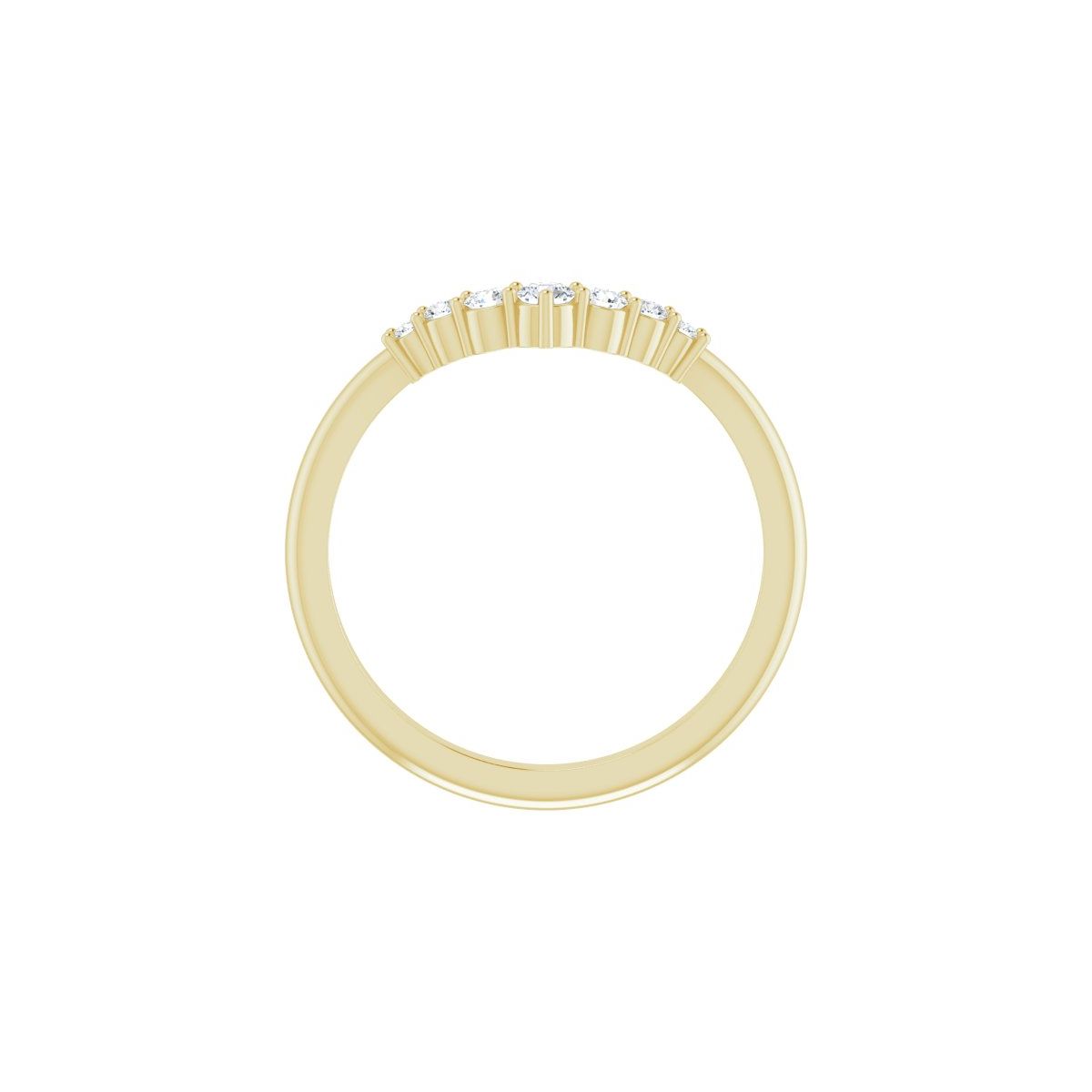 Accented Engagement Ring or Band