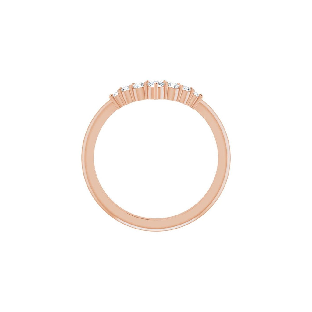 Accented Engagement Ring or Band