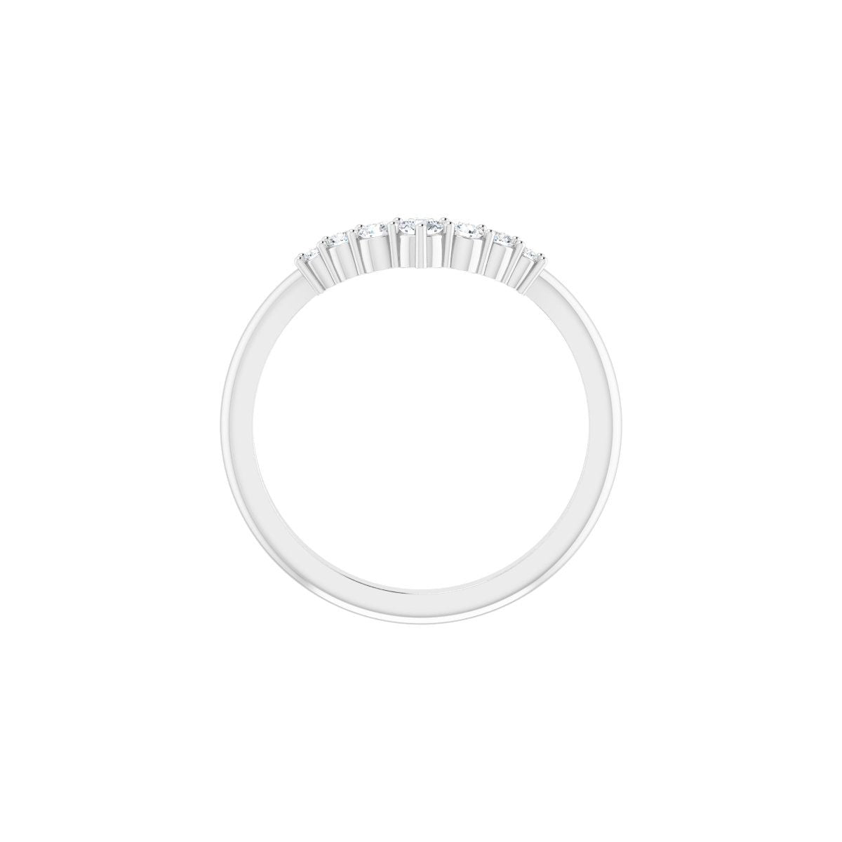 Accented Engagement Ring or Band