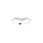 Accented Engagement Ring or Band