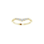 Accented Engagement Ring or Band