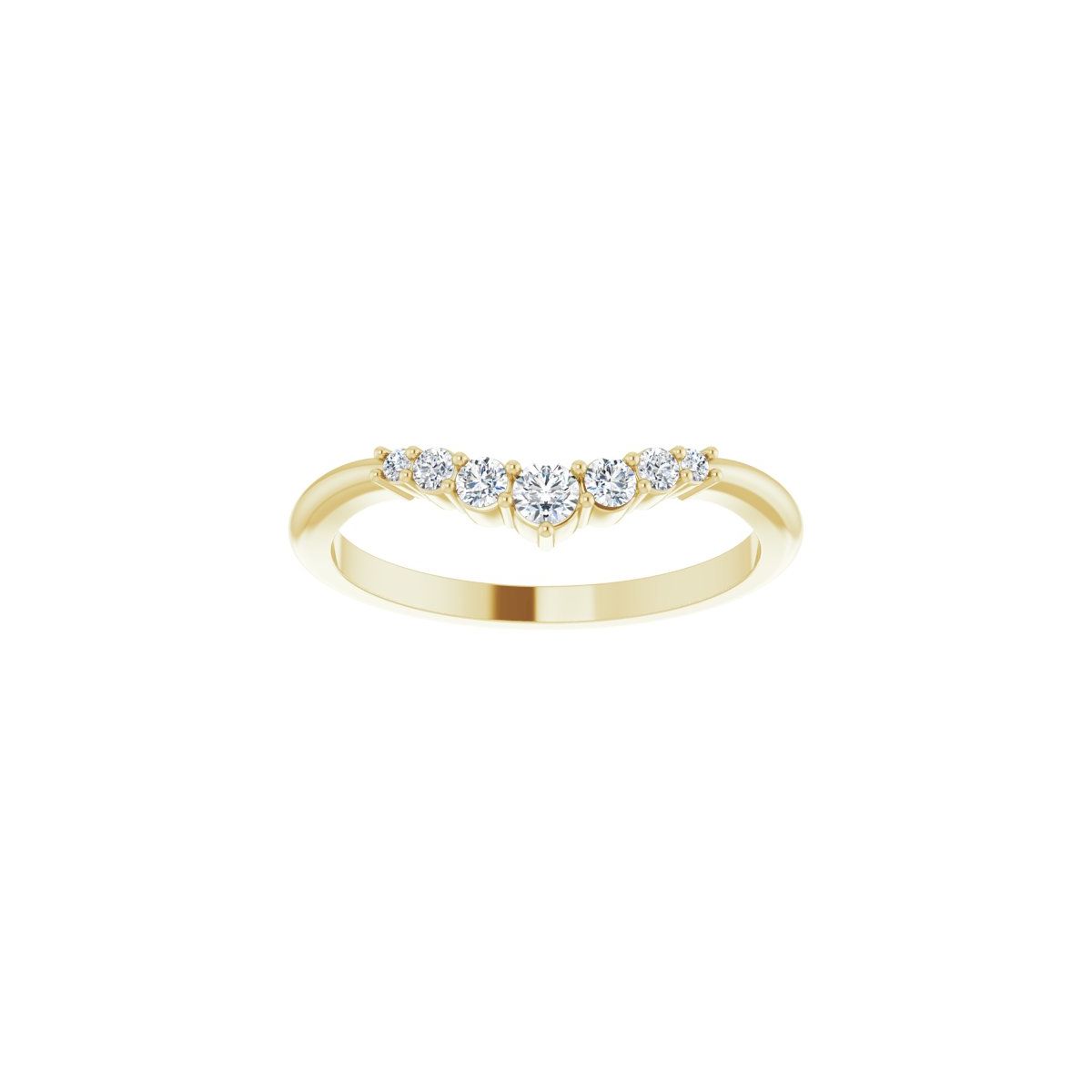 Accented Engagement Ring or Band