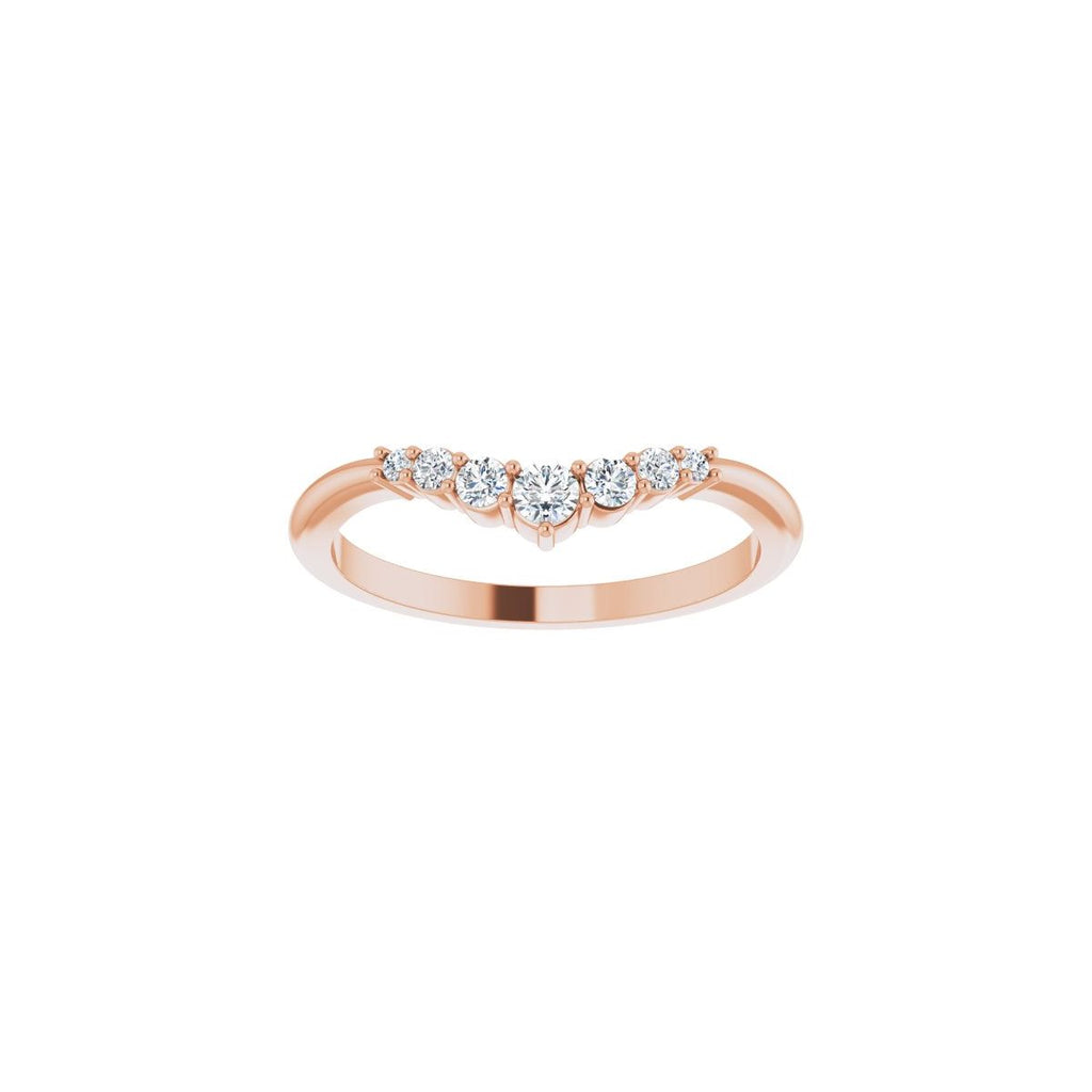 Accented Engagement Ring or Band