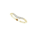 Accented Engagement Ring or Band