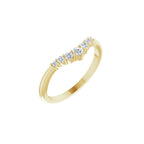 Accented Engagement Ring or Band