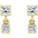 Two-Stone Earrings