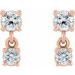 Two-Stone Earrings