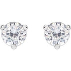 Round 3-Prong Stuller Moissanite™ Stud Earrings