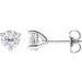 Round 3-Prong Stuller Moissanite™ Stud Earrings