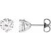 Round 3-Prong Stuller Moissanite™ Stud Earrings