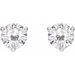 Round 3-Prong Stuller Moissanite™ Stud Earrings