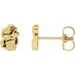 Tiny Nugget Earrings