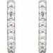 Accented Huggie Earrings