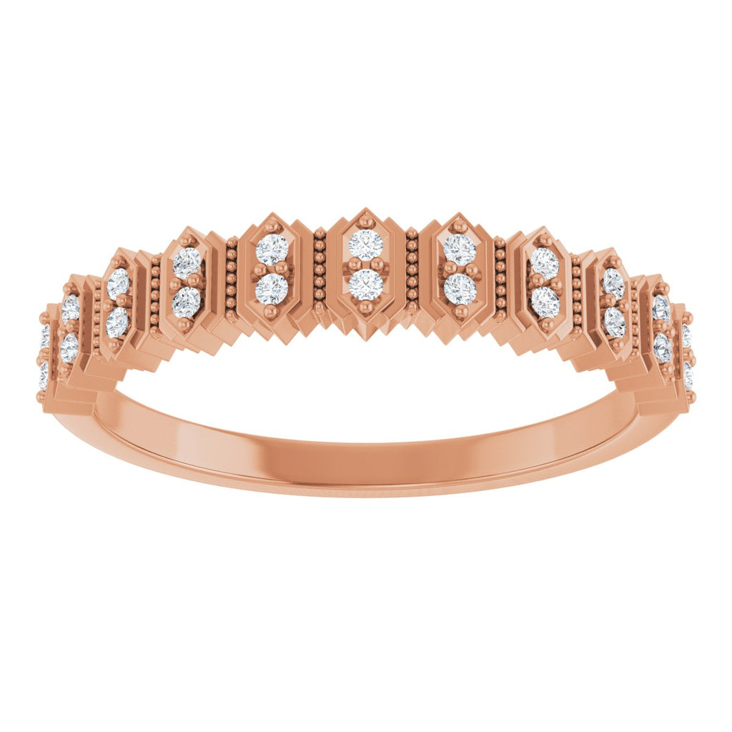 Art Deco Anniversary Band